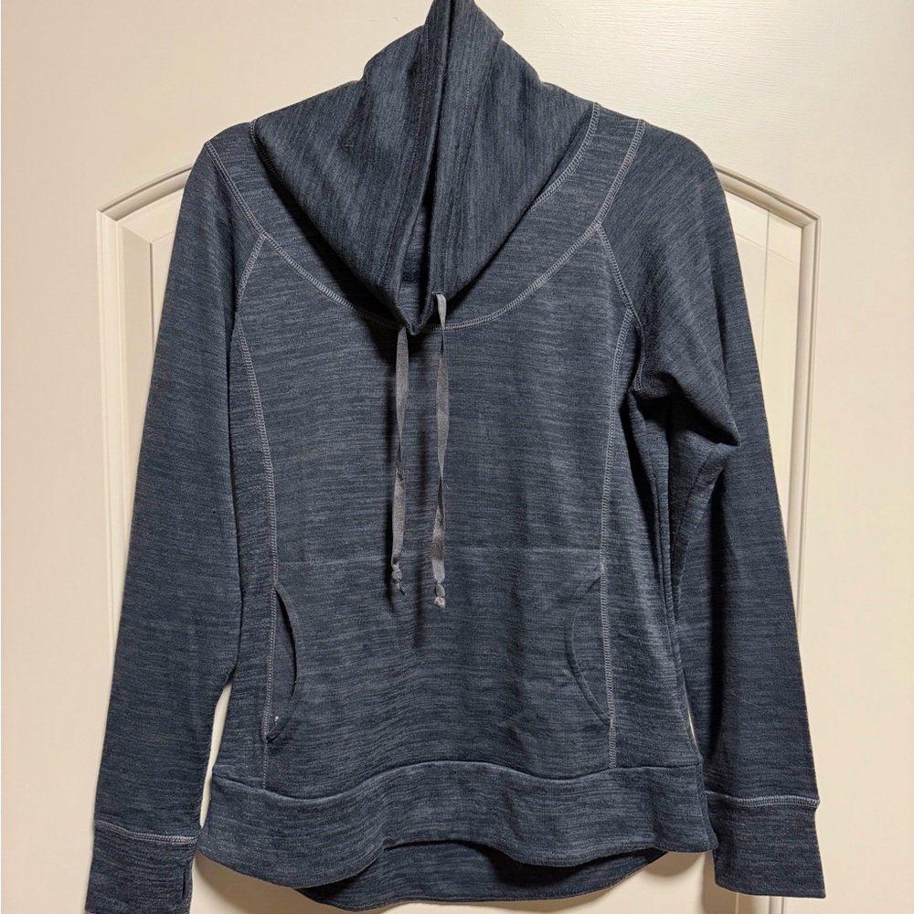 Kuhl Lea Cowl Neck Pullover Medium Gray